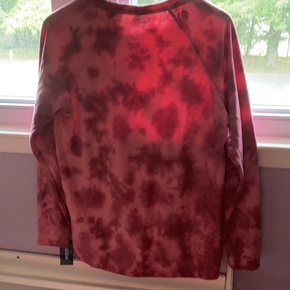 Ideology woman’s Tie-Dyed High-Low Hem Sweatshirt - Picture 3 of 4